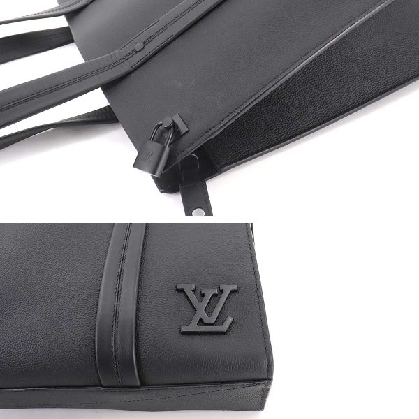 7 Louis Vuitton Aerogram Takeoff Tote Bag Leather Black