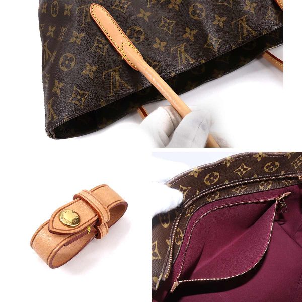 7 Louis Vuitton Monogram Raspail PM Shoulder Bag Brown Gold Hardware