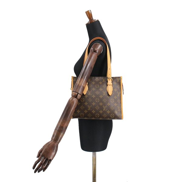 7 Louis Vuitton Monogram Popincourt O Tote Bag Brown