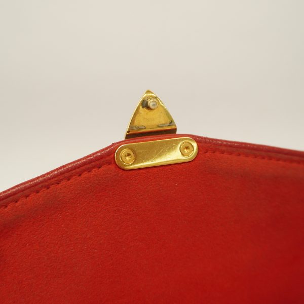 7 Louis Vuitton Shoulder Bag Monogram Empreinte Saint Germain PM Red