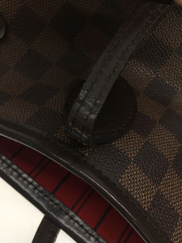 7 Louis Vuitton Neverfull MM Damier Ebene