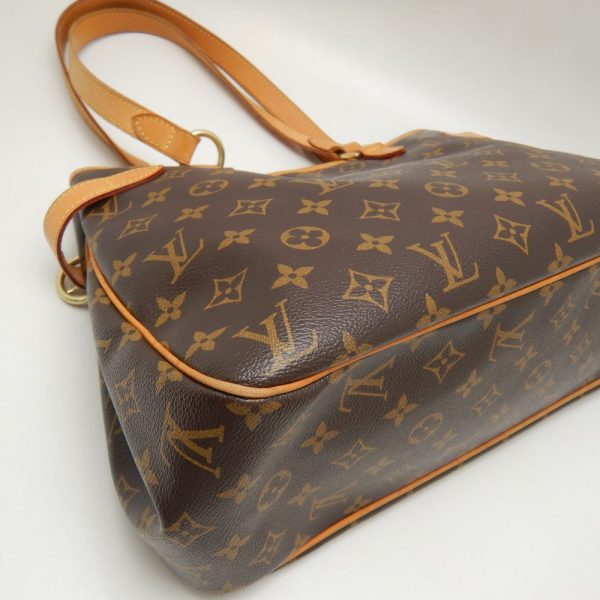 7 Louis Vuitton Monogram Batignolles Horizontal Tote Bag Brown