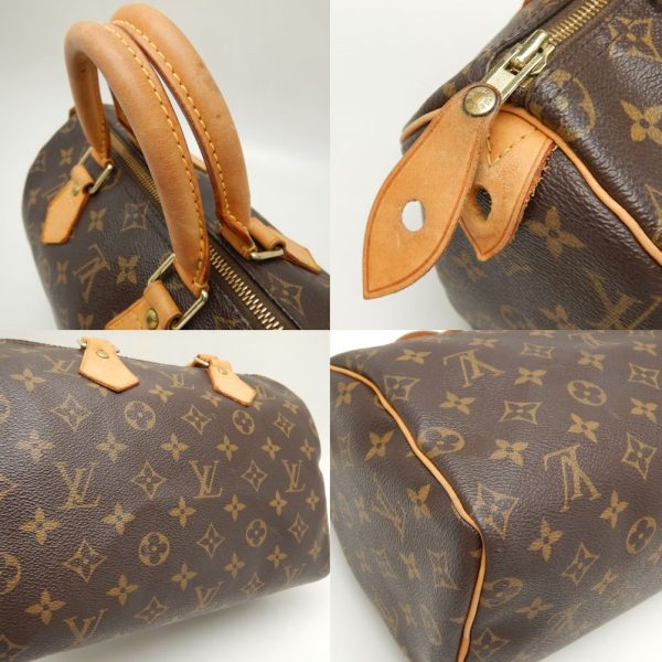 7 Louis Vuitton Monogramspeedy 25 Handbag Brown