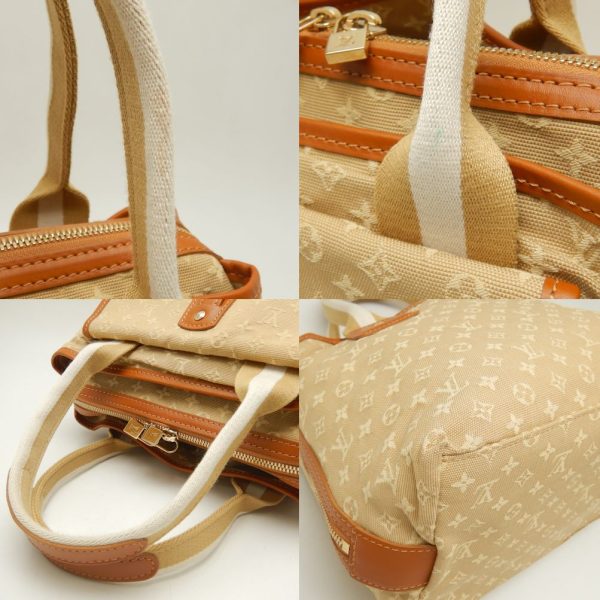 7 Louis Vuitton Sac Marie Kate Handbag Monogram Mini Beige