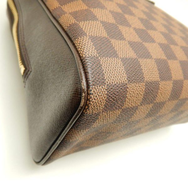 7 Louis Vuitton Damier Brera Ebene Handbag Brown