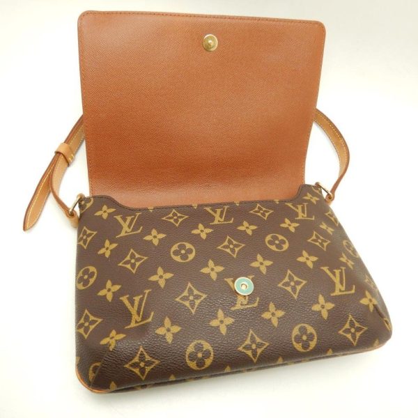 7 Louis Vuitton Monogram Musette Tango Short Shoulder Bag Brown