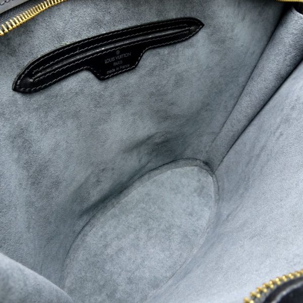 7 Louis Vuitton Epi Saint Jacques Poignier Long Noir Tote Bag Black