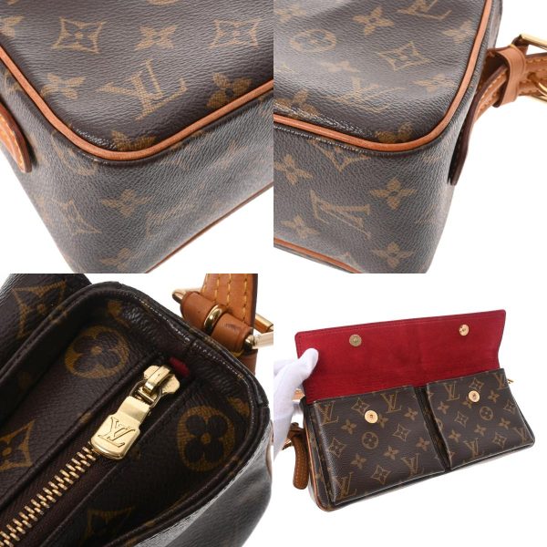 7 Louis Vuitton Monogram Viva Cite MM Brown Canvas Shoulder Bag