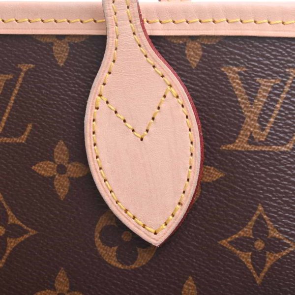 7 Louis Vuitton Monogram Neverfull MM Tote Bag Brown