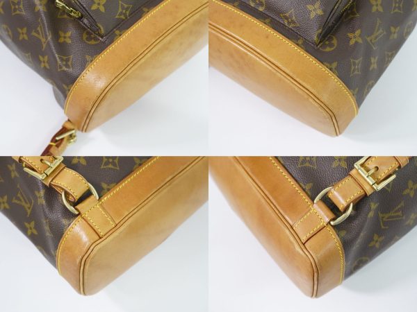 7 Louis Vuitton Montsouris MM Rucksack Backpack Monogram Brown