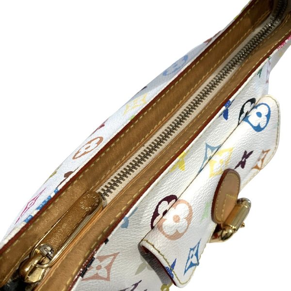 7 Louis Vuitton Eliza Multicolor Monogram Shoulder Bag White