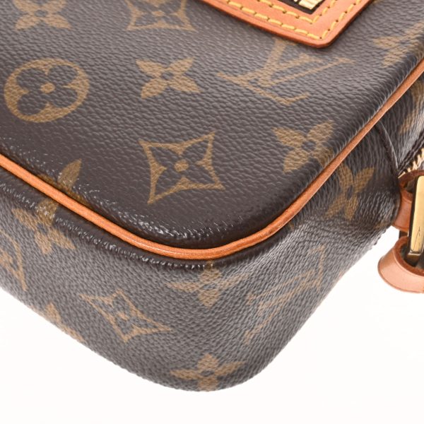 7 Louis Vuitton Monogram Pochette Cité Brown Handbag