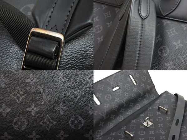 7 Louis Vuitton Backpack Steamer Monogram Eclipse Canvas Black