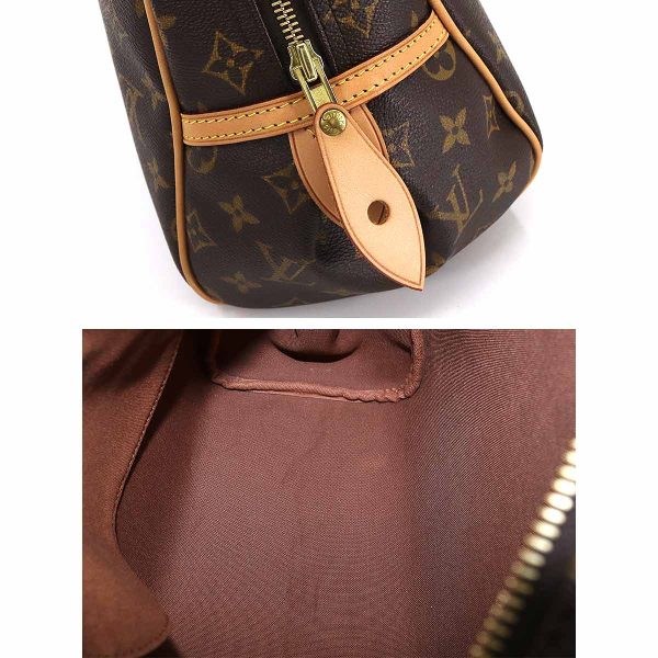 7 Louis Vuitton Monogram Montorgueil PM Hand Bag Brown