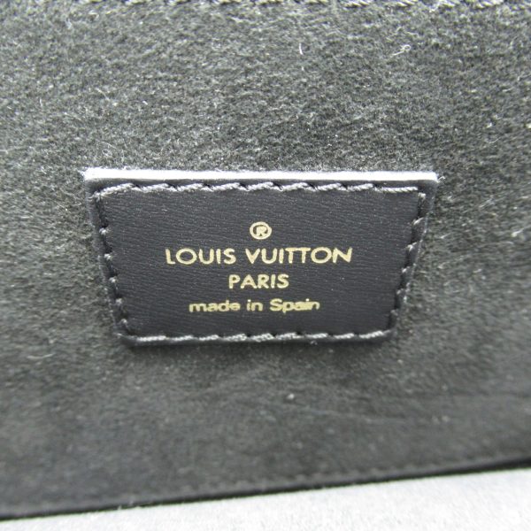 7 Louis Vuitton Dauphine MM Shoulder Bag Leather Monogram Black