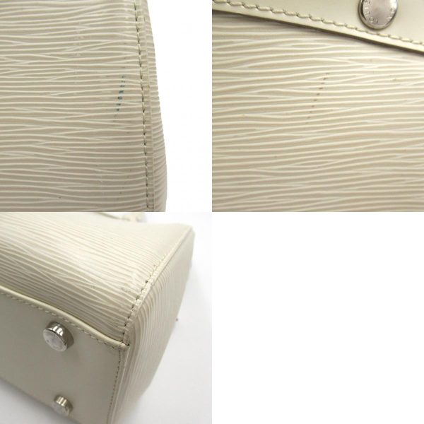 7 Louis Vuitton Blair 2way Shoulder Bag Leather Epi White