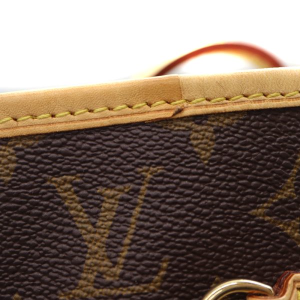 7 Louis Vuitton Neverfull MM Monogram Canvas Brown