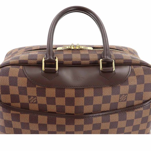 7 Louis Vuitton Deauville Damier Ebene HandBag Ebene