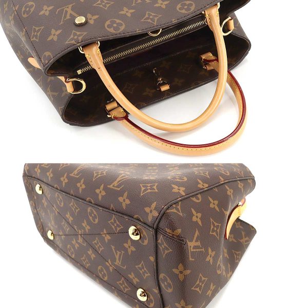 7 Louis Vuitton Monogram Montaigne MM 2 Way Hand Shoulder Bag