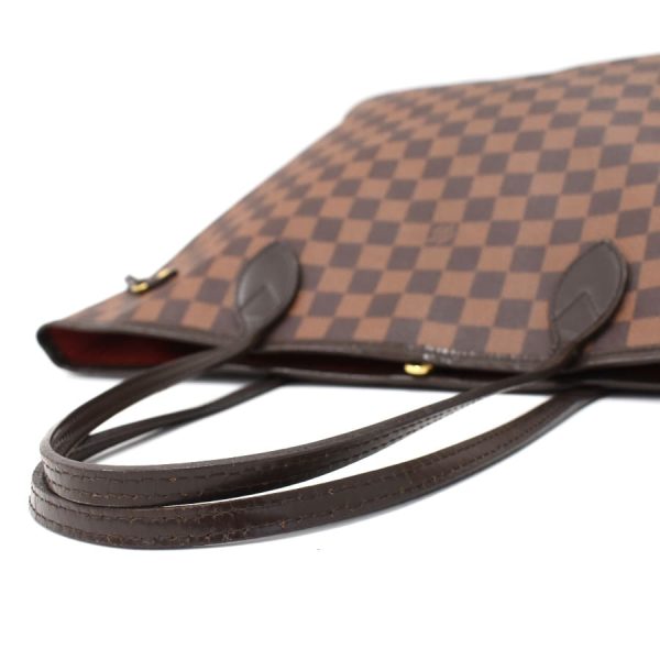 7 Louis Vuitton Tote Bag Neverfull MM Damier Ebene Brown