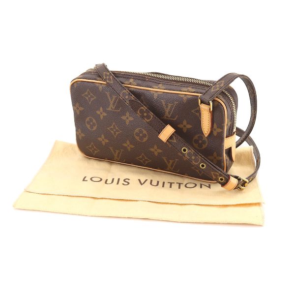 8 Louis Vuitton Monogram Pochette Marly Bandouliere Shoulder Bag