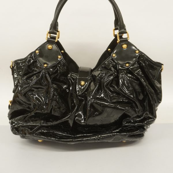 8 Louis Vuitton Mahina L Noir Hobo Bag Black