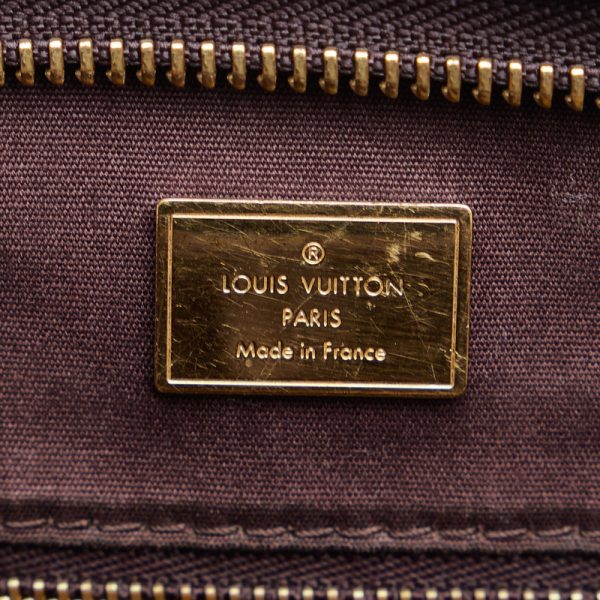 8 Louis Vuitton Monogram Vernis Blair MM Shoulder Bag Purple Patent