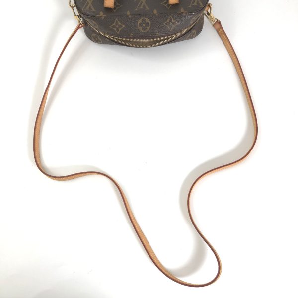 8 Louis Vuitton Shoulder Bag Spontini Monogram Canvas Brown