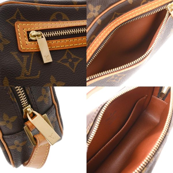 8 Louis Vuitton Monogram Pochette Cité Brown Handbag