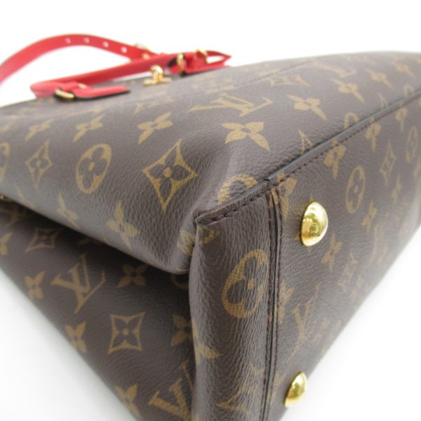 8 Louis Vuitton Flower Tote Bag Monogram Canvas Red