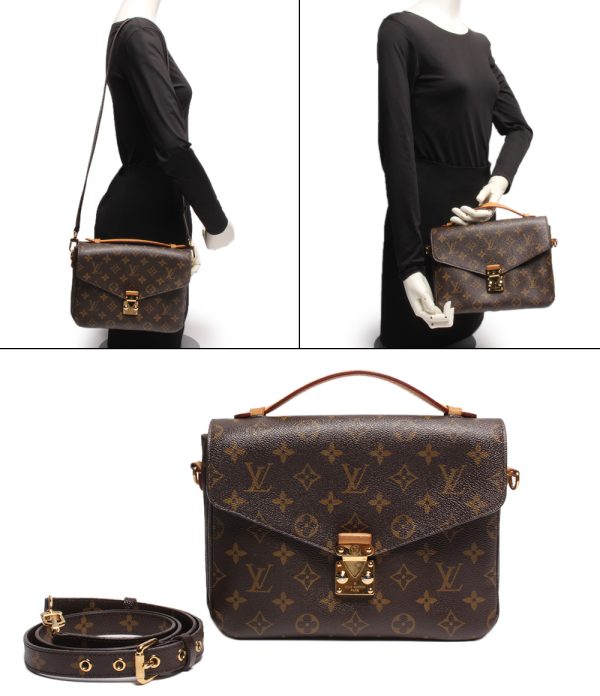 8 Louis Vuitton Pochette Metis Monogram Shoulder Bag