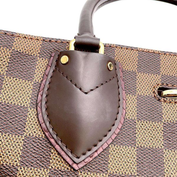 8 Louis Vuitton Handbag Damier Ebene Normandy Python