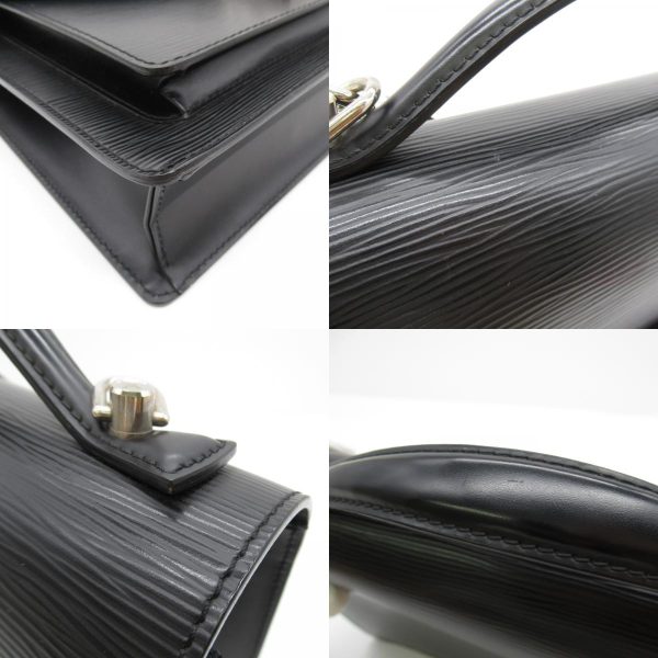 8 Louis Vuitton Monceau 28 Shoulder Bag 2way Black