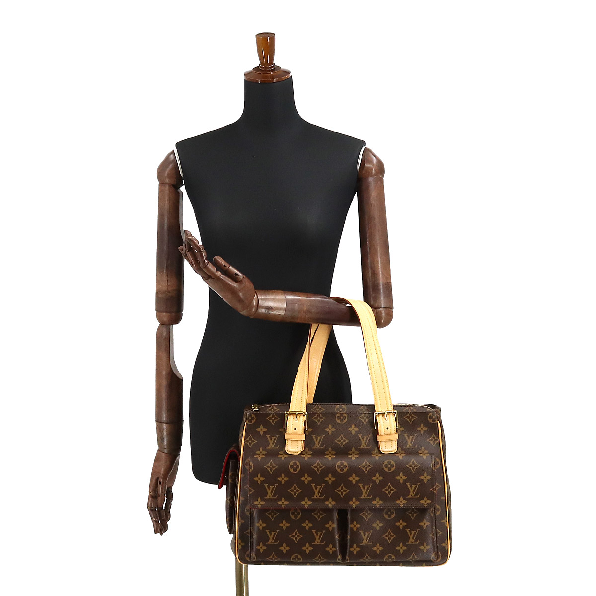 Louis Vuitton Multipli Cite Monogram Canvas Shoulder Bag Brown - Image 8