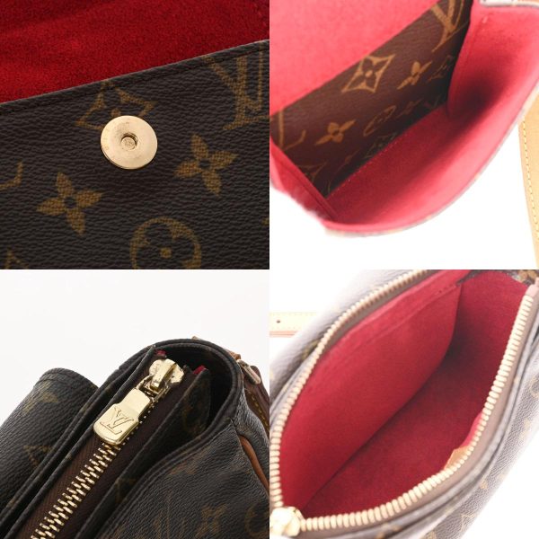 8 Louis Vuitton Monogram Viva Cite PM Shoulder Bag Brown