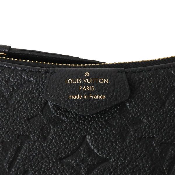 8 Louis Vuitton Easy Pouch Chain Shoulder Bag Monogram Implant Noir