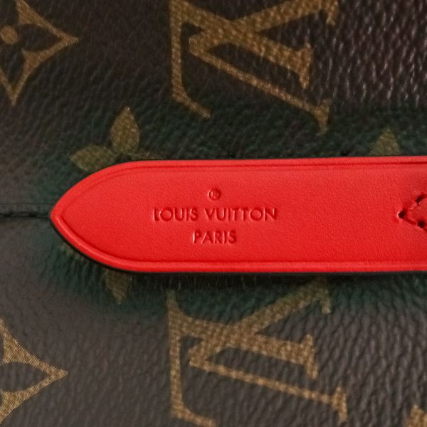 9 Louis Vuitton NeoNoe Shoulder Bag Monogram Brown Red