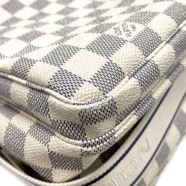 9 Louis Vuitton Shoulder Bag Damier Azur Naviglio