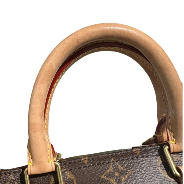 9 Louis Vuitton Speedy 25 Brown Monogram Handbag