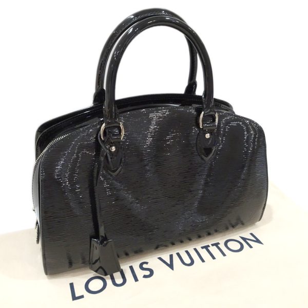 9 Louis Vuitton Epi Electric Pont Neuf PM Noir Black Handbag