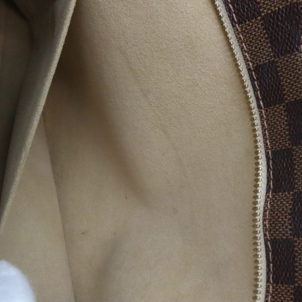 9 Louis Vuitton Jersey Damier Canvas Ebene Brown Tote Bag