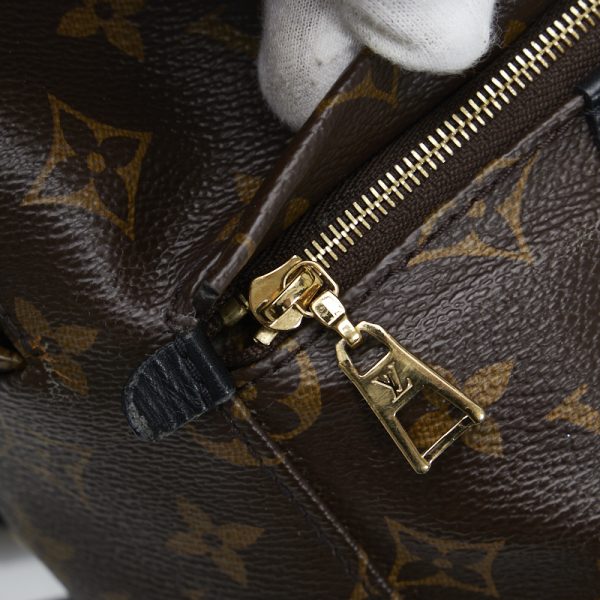 9 Louis Vuitton Monogram Palm Springs PM Rucksack Backpack Brown