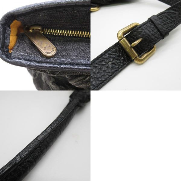 9 Louis Vuitton Neo Cabby GM Shoulder Bag Denim Monogram Black