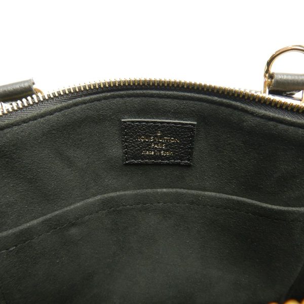 9 Louis Vuitton Petit Palais PM Handbag Amplant Black