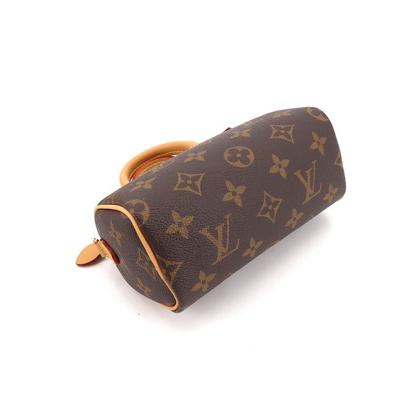 90172961 04 Louis Vuitton Monogram Nano Speedy 2Way Hand Shoulder Bag