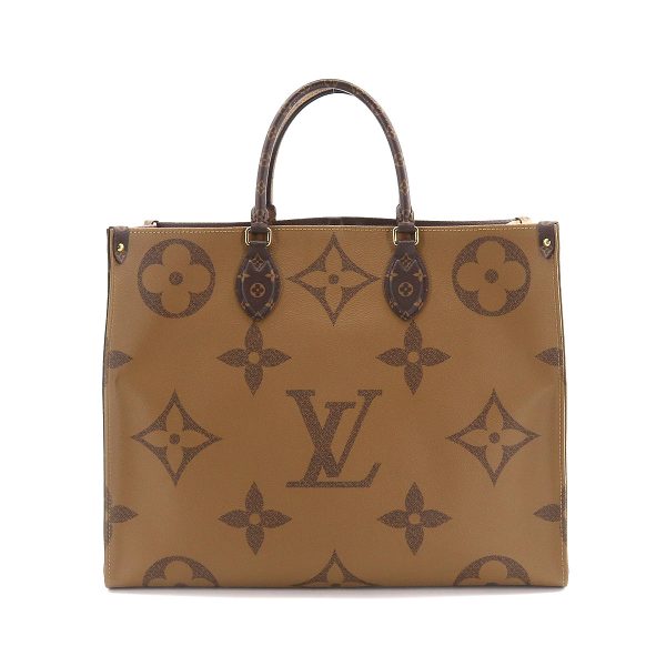 90173420 02 Louis Vuitton Giant Monogram Onthego GM 2Way Tote Shoulder Bag