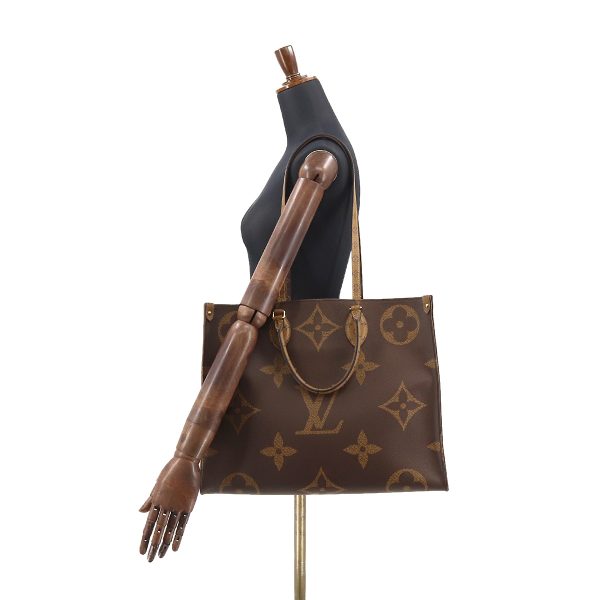 90173420 10 Louis Vuitton Giant Monogram Onthego GM 2Way Tote Shoulder Bag