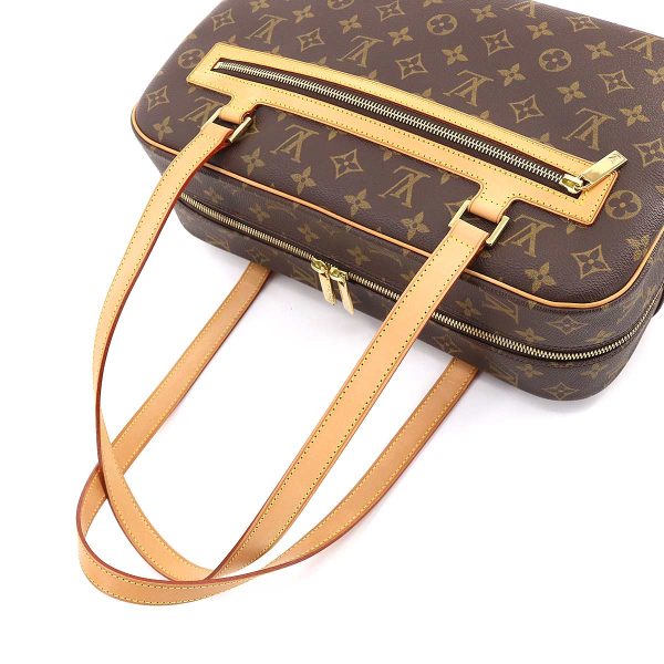 90173723 05 Louis Vuitton Monogram Cite GM Shoulder Bag Brown