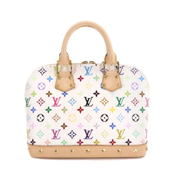 90173995 02 Louis Vuitton Monogram Multicolor Alma Hand Bag Bron