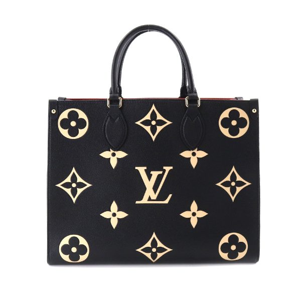 90174705 02 Louis Vuitton Monogram Implant On The Go MM 2Way Tote Bag